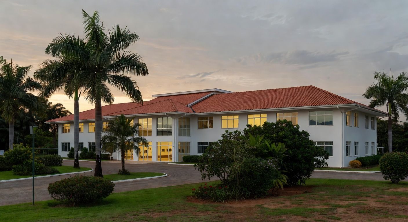 Hospital em Caldas Novas, Goiás, local de complicações em cirurgia cardíaca de médico ortopedista.