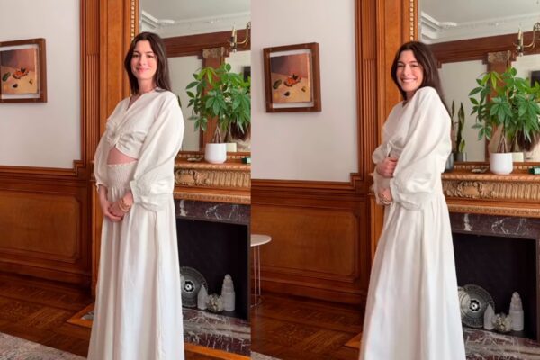 Anne Hathaway anuncia gravidez — Foto: Reprodução/Instagram