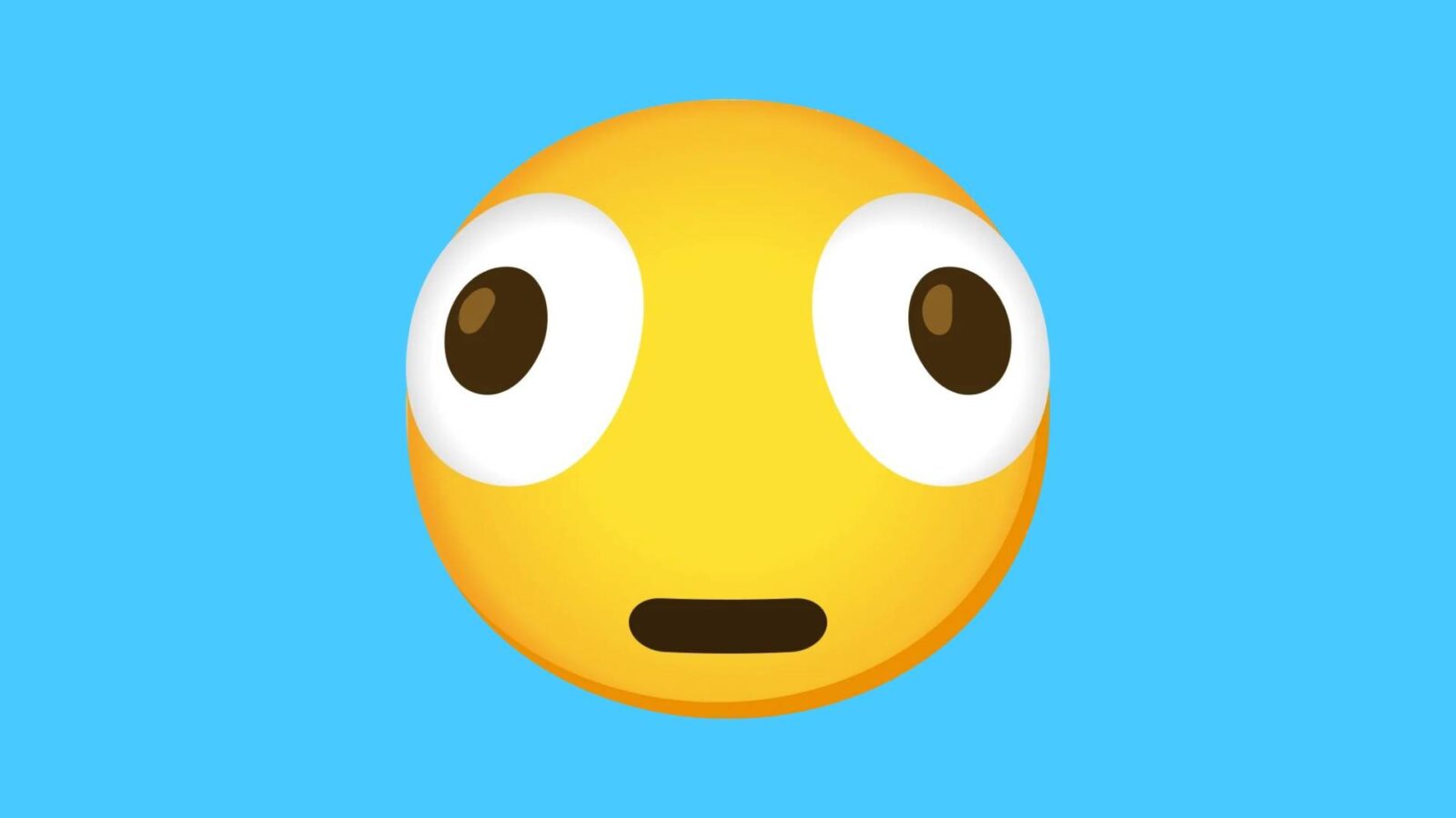 Emoji de cara distorcida — Foto: Reprodução