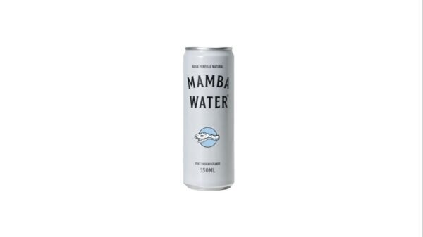 Água mineral Mamba Water — Foto: Reprodução