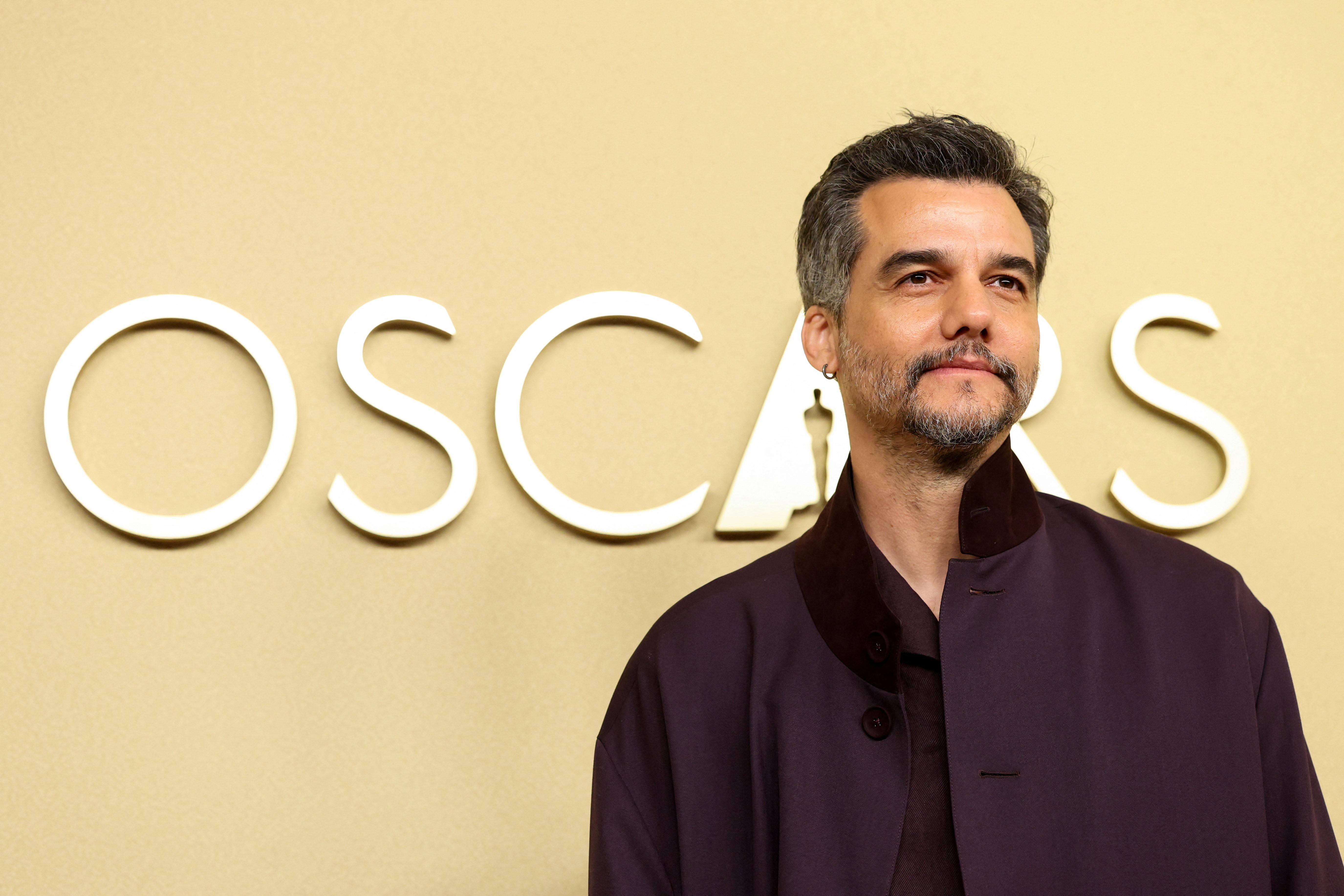 Wagner Moura no evento dos indicados ao Oscar 2026 — Foto: REUTERS/Mario Anzuoni
