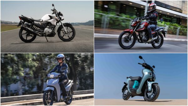 Motos flex e elétricas entram no programa Move Brasil — Foto: arte/g1