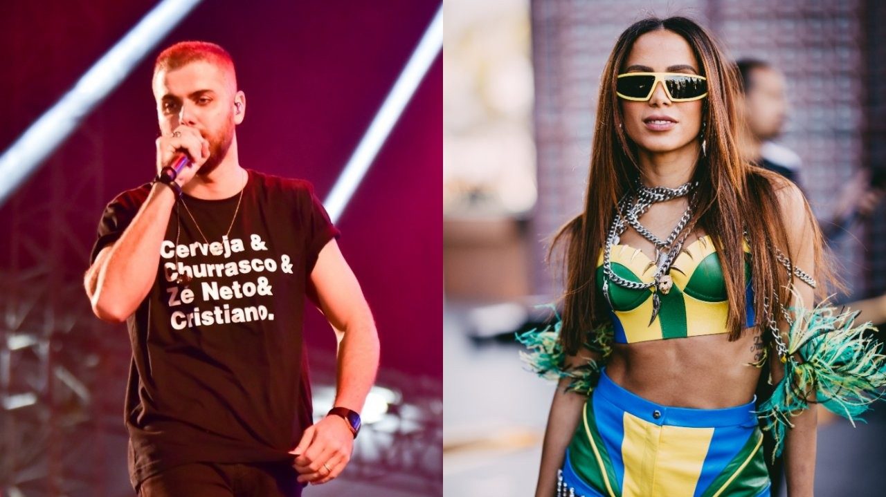 Anitta é alvo de vais de fãs de Zé Neto — Foto: Reprodução