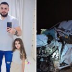 Wilker Renato Almeida da Silva, de 29 anos, morreu após acidente com as duas filhas, em Goiás — Foto: Reprodução/Instagram de Bless Me Jeans | Divulgação/PRF