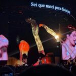 Rosalía se apresentou nesta segunda-feira (11) na Farmasi Arena, no Rio de Janeiro. — Foto: Dora Guerra/g1