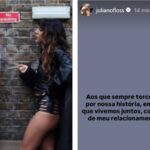 Juliano Floss anunciou término de relacionamento com Marina Sena — Foto: Reprodução/Instagram