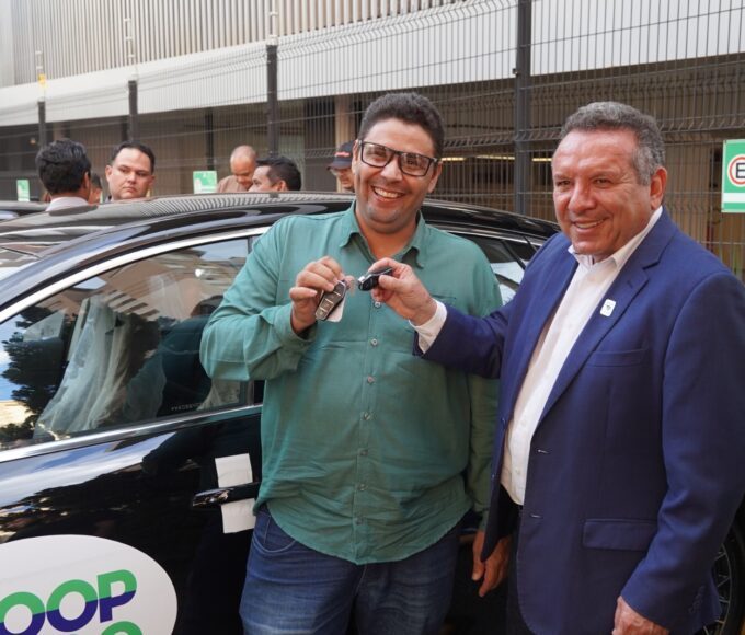 Entregadores e motoristas de aplicativo são apresentados à nova plataforma de delivery baseada no modelo cooperativista (Foto: Divulgação)