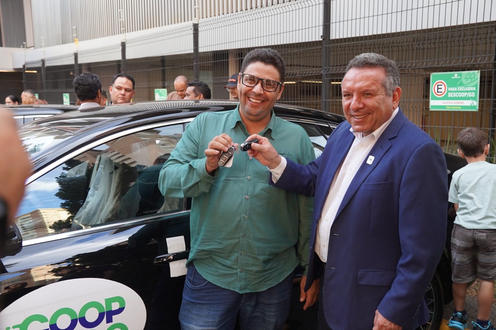 Entregadores e motoristas de aplicativo são apresentados à nova plataforma de delivery baseada no modelo cooperativista (Foto: Divulgação)